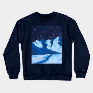Snowy mountains Crewneck Sweatshirt